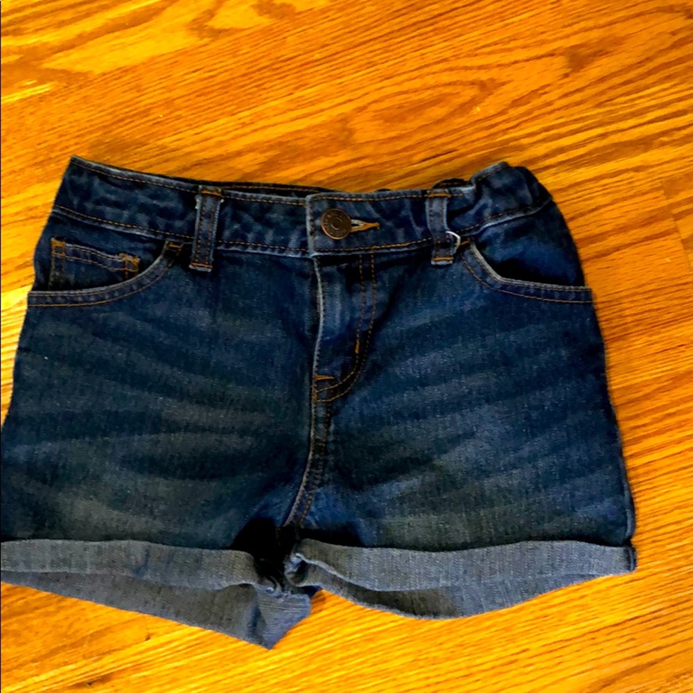 Cherokee adjustable waist jeans shorts